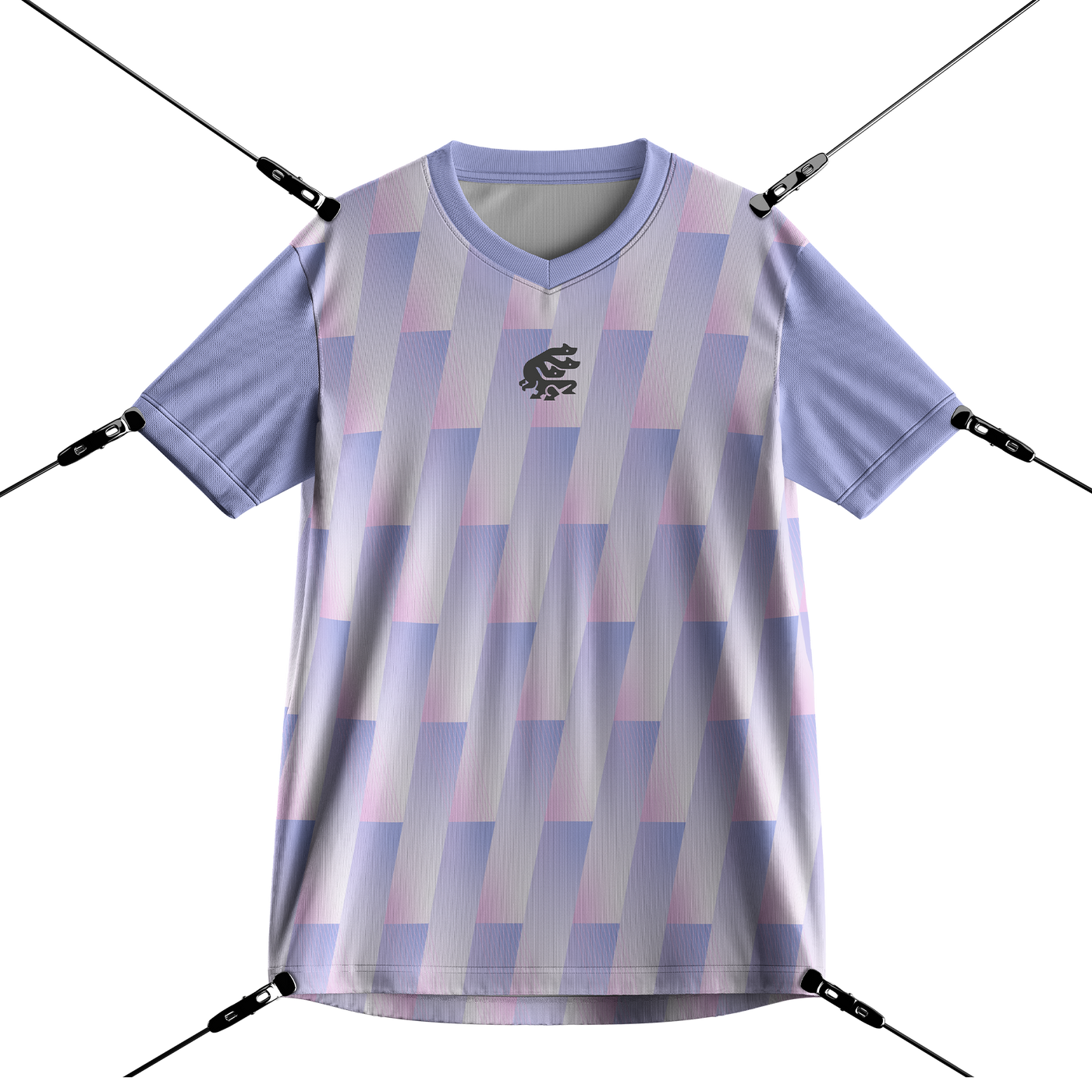 TRICOU PERFORMANȚĂ RAGLAN CU GULER ÎN V